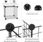 LANGXUN 16pcs Small Animal Playpen - Image 4