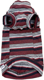 Vintage Stripes Sphynx Hairless Cats Shirt Cotton Cat Turtleneck Pet Clothes by Kitipcoo