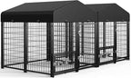 Sino Luban 2PCS Outdoor Dog Kennel Outside Run by SINOLUBAN