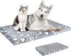 VANKEAN Dog Crate Mat Reversible Cool and Warm, Stylish Dog Bed by VANKEAN