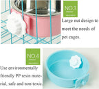 Stainless Steel Removable Pet Food Bowl, Anti-overturn Water Feeder Container - Image 6