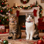 2 Pack Christmas Cat Collars Breakaway - Image 6