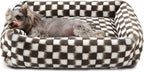 JOEJOY Small Dog Bed for Small Dogs, Rectangle Washable Orthopedic Corduroy by JOEJOY