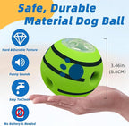 Interactive Puzzle Dog Treat Ball, Treat Dispensing Enrichment Dog Toys Ball - Image 4