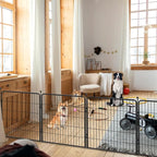 Dog Playpen 32 inch 12 Panels Indoor Dog Pen - Image 7