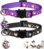 2Pcs Breakaway Cats Collars Cat Collars by Baeuppit
