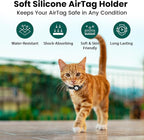 Cat Collar with AirTag Holders, Reflective Breakaway Safety Collars, Bells and - Image 6