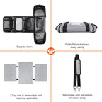 TSA Airline Approved Soft Sided Pet Carrier Top Loading 4 Side Expandable Large - Image 7