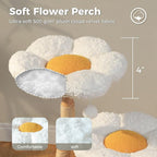 Wood Flower Cat Tree, Modern Cat Tower - Image 8