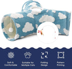 Tempcore Cat Tunnels for Indoor Cats, Cat Tube Toys 3 Way Collapsible, Pet Play - Image 7