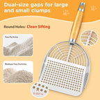 Stainless Steel Litter Scoop, Kitty Litter Scooper, Metal Cat Litter Scoop - Image 4