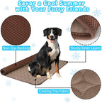 Dog Cooling Mat for Dogs, Pet Cooling Pad Bed for Dog Easy Washable for All - Image 2