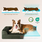 EHEYCIGA Extra Large Dog Bed Othorpedic, Memory Foam XL Dog Bed - Image 4
