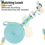 PUPTECK Adjustable Cat Harness and Leash Set Escape Proof Kitten Strap Collar - Image 6