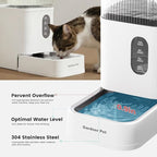 Gardner Pet 2.2 Gallon Automatic Dog Water Bowl Dispenser 8.5L Gravity Water - Image 3