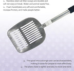 PINVNBY Cat Litter Scooper, Long Handle Litter Sifter Scoop - Image 6