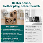 FurHaven Townhouse Multi-Level Cardboard Cat House - Image 7
