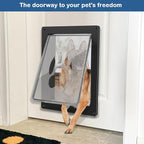 CEESC Large Dog Door for Pets Up to 100 lb, Weatherproof Pet Door for Cats and - Image 2