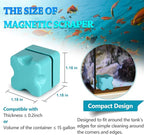Magnetic Aquarium Fish Tank Glass Algae Scrapers Glass Cleaner Scrubber Clean - Image 4