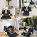 Vivifying Stainless Steel Litter Box, XL Side Entry Extra Large Litter Box - Image 7