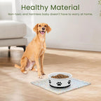Ptlom Dog Food Mat Anti-Slip Dog Bowl Mats - Image 3