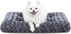 KSIIA Washable Dog Bed Deluxe Plush Dog Crate Beds Comfy Kennel Pad Anti-Slip by KSIIAPetProducts