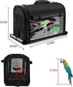 Sanmoncare Bird Carrier Bag Cockatiel Travel Cage - Image 6