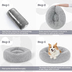 rabbitgoo Calming Dog Bed for Small Medium, 30 inches Pet Bed Machine Washable - Image 9