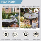 5 Pcs Mini Brass Bird Shape Copper Bath Disk Birdbath Cleaner Purification - Image 5