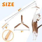JXFUKAL Cat Wand Toys, Interactive Cat Toys - Image 4