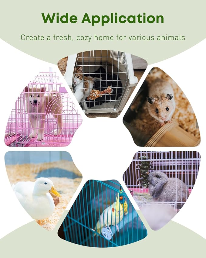 Pawfly 2 Pcs Bird Cage Cleaner Brush, 2-in-1 Bird Cage Cleaning Brush, Bird - Image 5