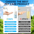 Pet Steam Brush Spray Refill for Dogs & Cats – Concentrated Waterless Shampoo - Image 4