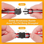 14 Pack Airtag Cat Collar Reflective-Breakaway - Image 5
