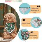 Christmas Dog Bandanas, Reflective Dog Bandana - Image 6
