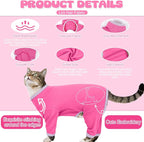 Cat Pajamas for Cats Only, Sticky Hair Cat Clothes, Sphynx Hairless Cats Sweater - Image 3