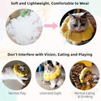 KUDES Cat Small Dog Recovery Collar, Cute Sunflower Neck Cone After Surgery - Image 7