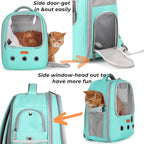 Lollimeow Pet Carrier Backpack, Bubble Backpack Carrier, Cats and Puppies - Image 4