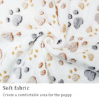 1 Pack 3 Blankets Super Soft Fluffy Premium Fleece Pet Blanket Flannel Paw - Image 6