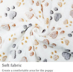 1 Pack 3 Blankets Super Soft Fluffy Premium Fleece Pet Blanket Flannel Paw - Image 6