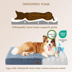 EHEYCIGA Washable Dog Beds for Extra Large Dogs, XL Dog Bed - Image 3