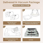 EHEYCIGA Orthopedic Dog Bed for Small Dogs, Waterproof Memory Foam Small Dog - Image 7