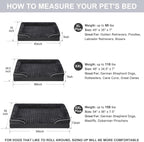 WNPETHOME Dog Beds for Large Sized Dogs, Washable Orthopedic Dog Couch Sofa Bed - Image 4