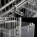 Hanging Bird Bath Cube Bird Bathtub Bath Shower Box Bowl Cage Accessory - Image 3