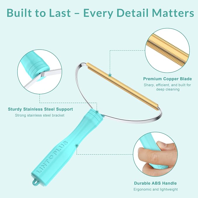 Pet Hair Remover Carpet x2 & Lint Root Cleaner Pro Pet Hair Remover by LINTPLUS - Image 4