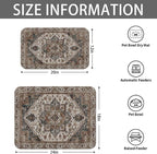2 Pack Dog Food Mats for Floors, Absorbent and Quick-Drying Pet Cat Food Mat - Image 6