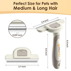 Dog Deshedding Brush - Image 2
