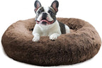 JOLLYVOGUE Calming Dog Bed Medium Size Dog, Anti-Anxiety Donut Medium Pet Bed by JOLLYVOGUE
