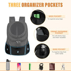 YUDODO Dog Front Carrier Backpack, Adjustable Breathable Pet Carrier - Image 4