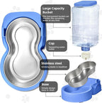 HWONMTE Portable Automatic Cat Feeder and Water Dispenser - Image 3