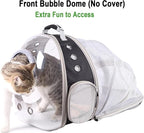Clear Cat Bubble Backpack, Space Capsule Astronaut Transparent Bubble Dome Pet - Image 5